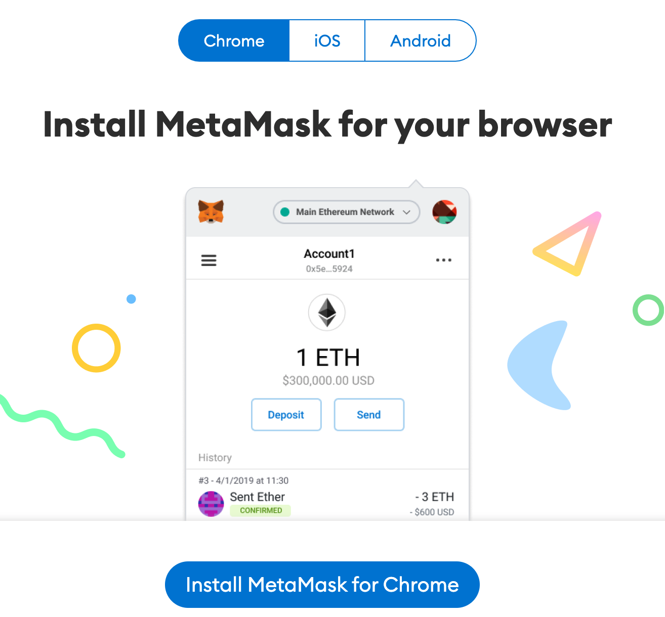 set up metamask with mew